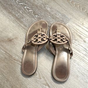 Tory Burch Miller Leather Sandals